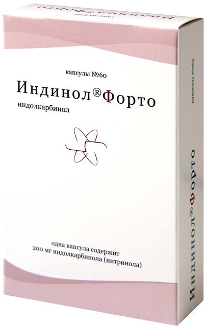 Индинол Форто капс 200мг N60 бл ПК